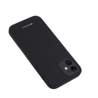 iPhone 12 Mini Compatible Case Cover With Premium Silicone - Black